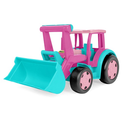 Riesiger traktorlader rosa - traktorlader,,