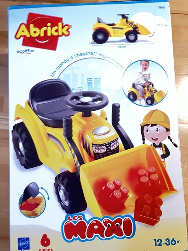 Neuer fahrbarer bagger - bagger, für
